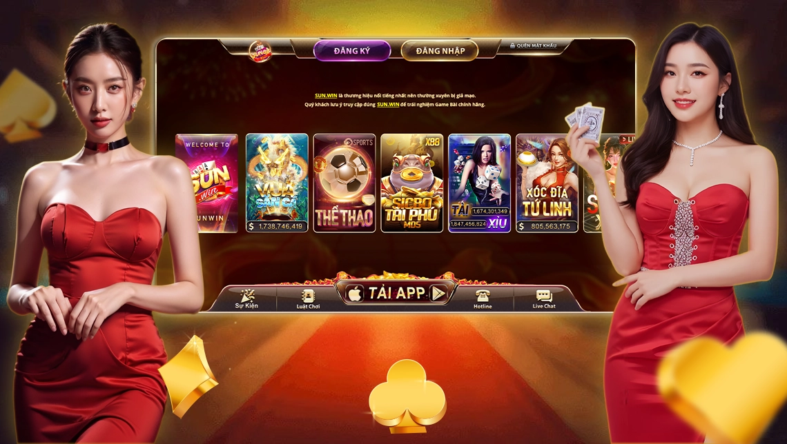 cổng game Sun88 khuyến mãi lớn